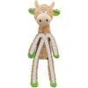 Игрушка для собак Trixie Корова со звуком 50 см бежевая (4047974347218) изображение 2