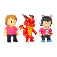 Фигурка Stumble Guys набор коллекционных - Оператор Джина, Дракон Инферно, Мисс Стамбл (SG2020-3) изображение 3