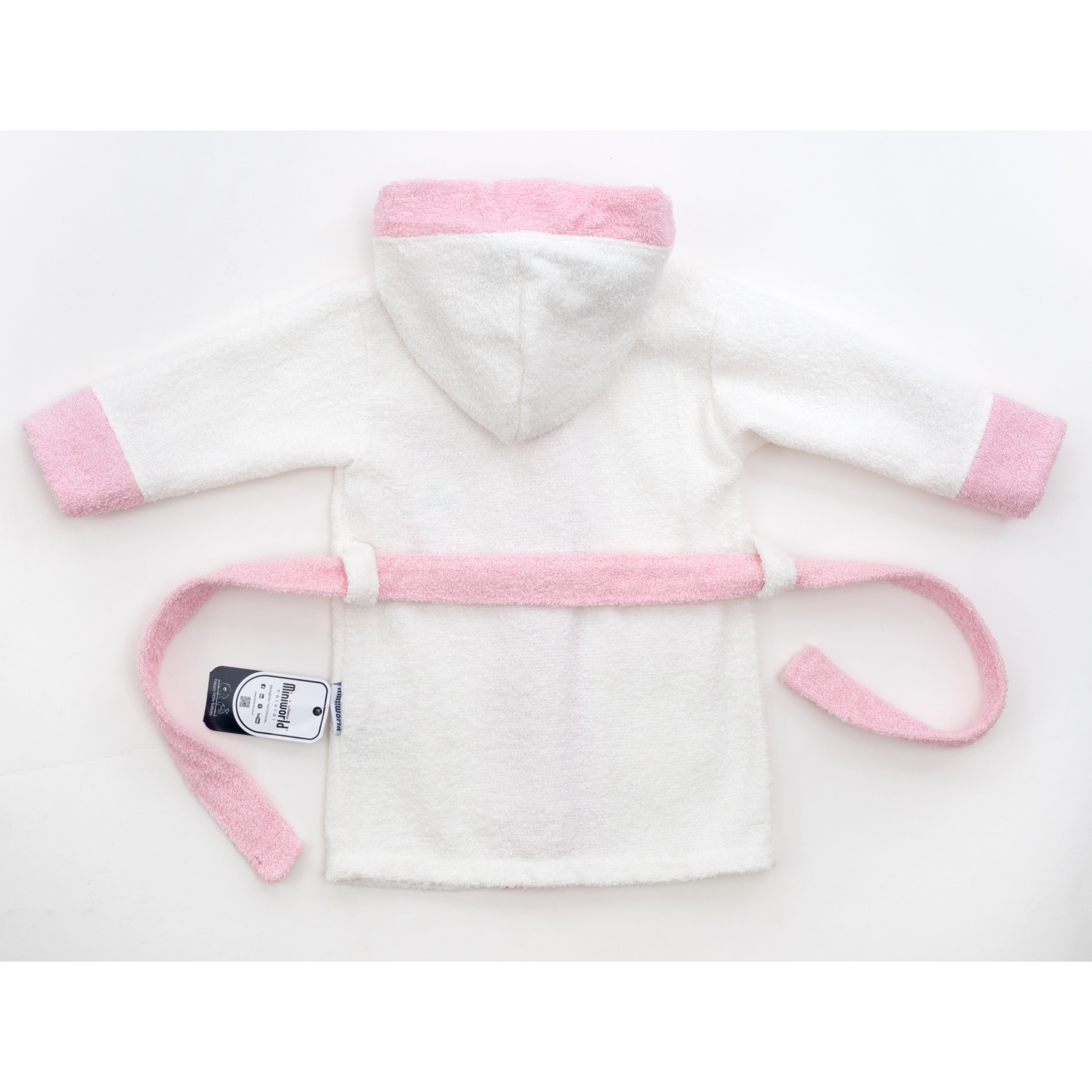 Детский халат Miniworld махровый (15118-86G-pink) изображение 2