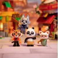Конструктор Pantasy Kung Fu Panda Кунгфу Панда Мини Вид на улицу - Пельменная По (86505) изображение 4