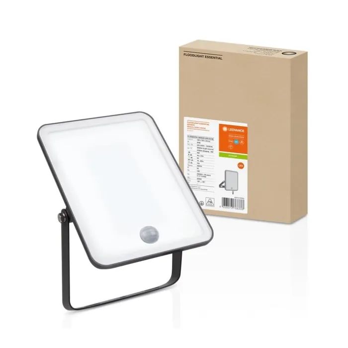 Прожектор LEDVANCE Flood ESSENTIAL SENSOR 30W 840 BK IP65 (4058075768338) изображение 5