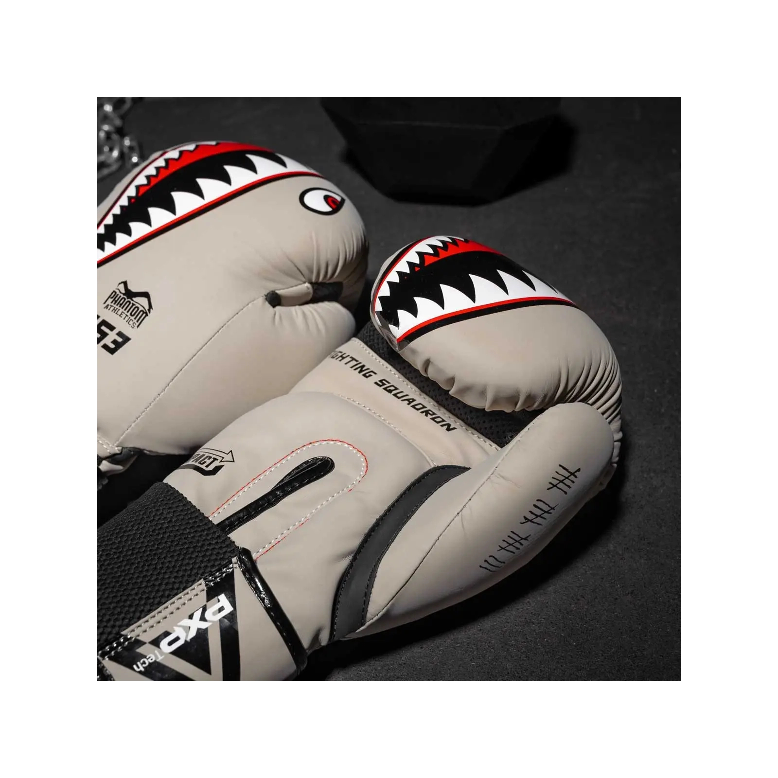 Боксерские перчатки Phantom Fight Squad Sand 10 унцій (PHBG2407-10) изображение 6
