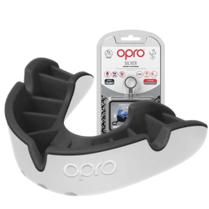 Капа Opro Silver доросла Dark Blue/Blue 102502002 (Silver_Blue)