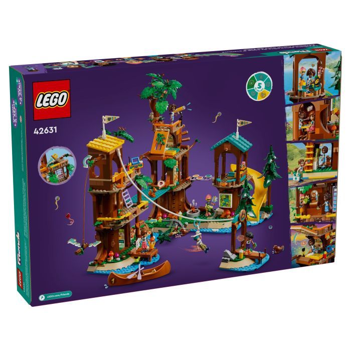 Конструктор LEGO Friends Домик на дереве в приключенческом лагере (42631) изображение 9