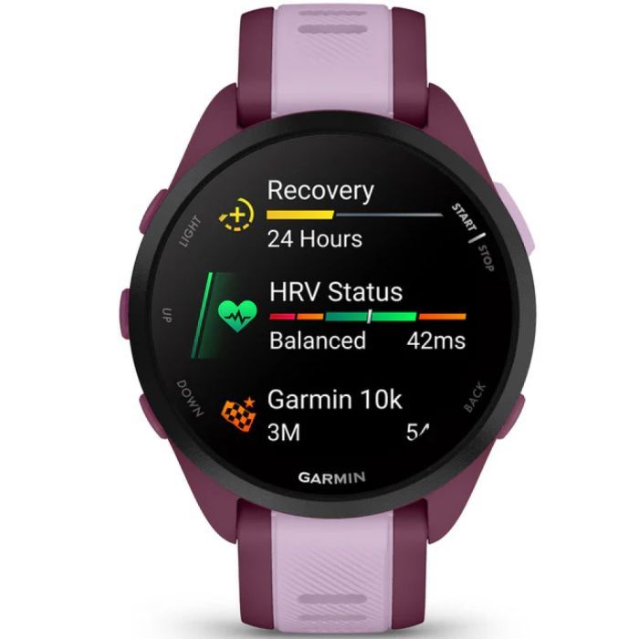 Смарт-часы Garmin Forerunner 165 Music, GPS, WiFi, Berry/Lilac, GPS (010-02863-33) изображение 2 Смарт-часы Garmin Forerunner 165 Music, GPS, WiFi, Berry/Lilac, GPS (010-02863-33) изображение 2