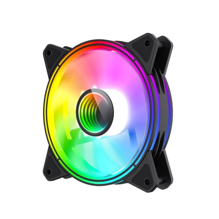 Кулер для корпуса Gamemax FN-12Rainbow-Q-Infinity изображение 3