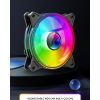Кулер для корпуса Gamemax FN-12Rainbow-Q-Infinity изображение 8