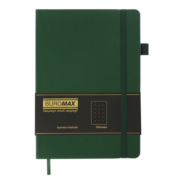 Книга записная Buromax BRIEF А5 96 листов точка, черный (BM.295305-01) изображение 2