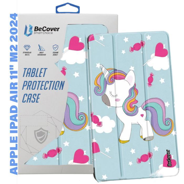 Чехол для планшета BeCover Smart Case Apple iPad Air 11" M2/M3 (2024/2025) Ocean (711607)