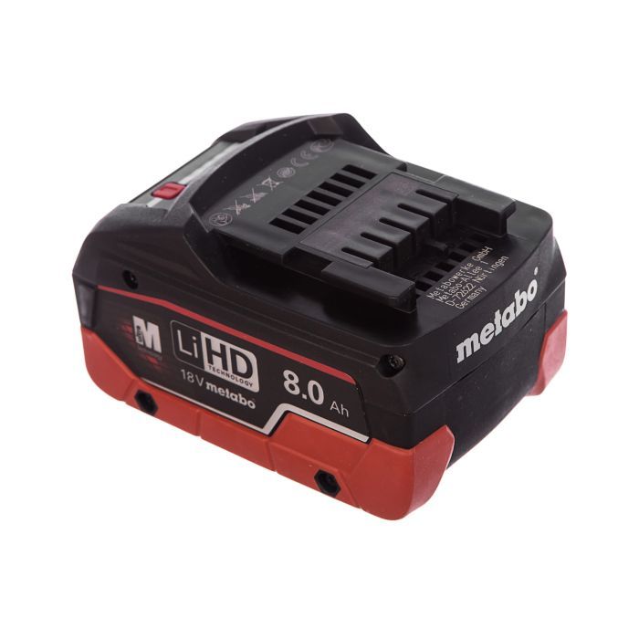 Акумулятор до електроінструменту Metabo LIHD 18V, 8Ah, 0.98кг (625369000) зображення 2