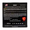 Струни для гітари DR Strings NEON Yellow Electric - Light (09-42) (NYE-9) зображення 3
