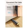 Кабель мультимедийный HDMI M to HDMI M 2.0m V2.1 8K60Hz flat Vention (ALKBH) изображение 2