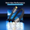Кабель мультимедийный HDMI M to HDMI M 2.0m V2.1 8K60Hz flat Vention (ALKBH) изображение 4