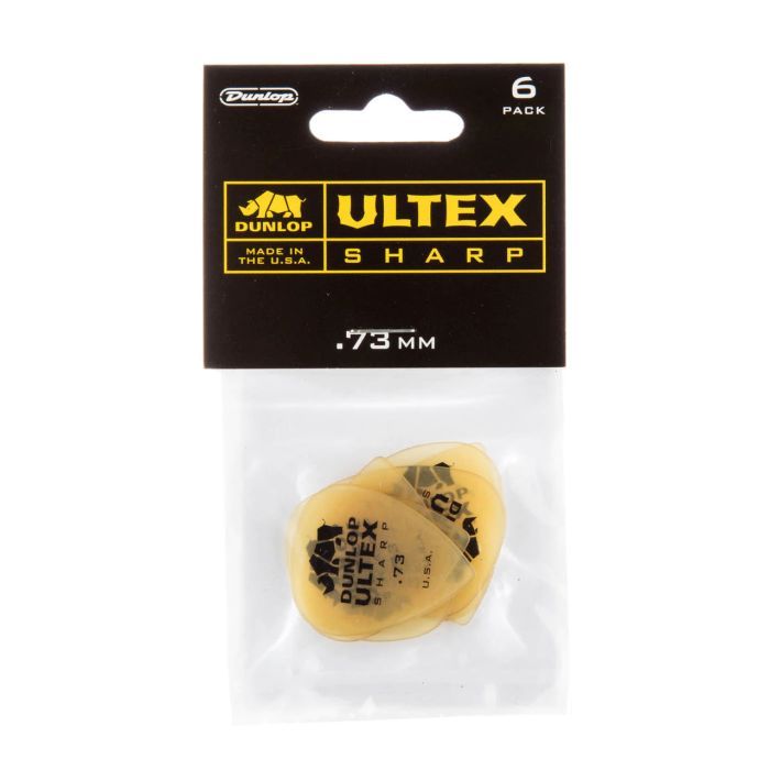 Медіатор Jim Dunlop Ultex Sharp Pick 1.0mm 6 шт. (433P1.0) зображення 3