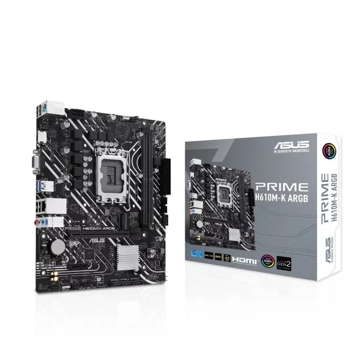 Материнська плата ASUS PRIME H610M-K ARGB зображення 6