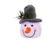 Елочная игрушка Luca Lighting Снеговик 14 см Серый (8718861682953GREY)
