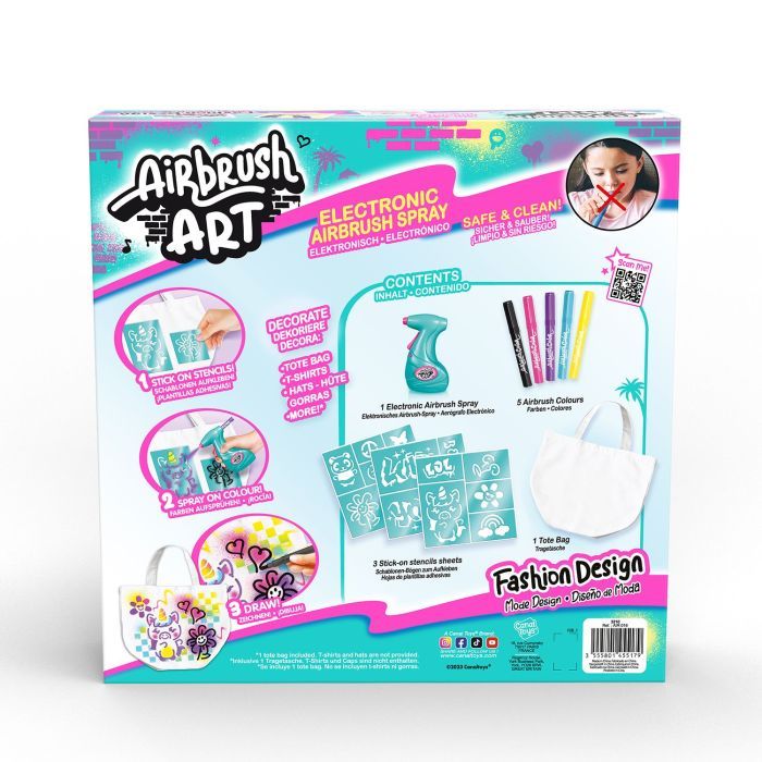 Набір для творчості Canal Toys DIY Airbrush Art Дизайнер (AIR016) зображення 8