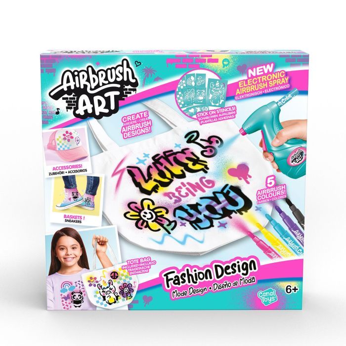 Набір для творчості Canal Toys DIY Airbrush Art Дизайнер (AIR016) зображення 9
