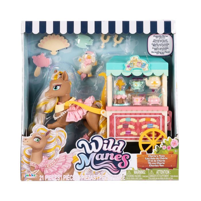 Игровой набор Wild Manes Чайные посиделки с лошадкой Чери (723314)