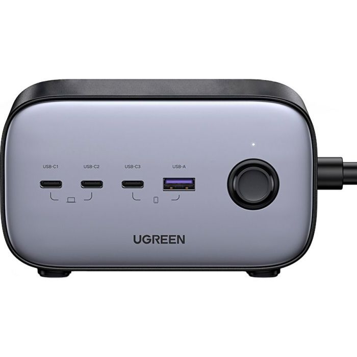 Зарядное устройство Ugreen 4xUSB 100W Nexode Pro (3хUSB-C+USB-A+2хSchuko) CD270 (60167) изображение 2