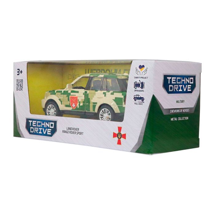 Машина TechnoDrive серії Шеврони Героїв - Land Rover Range Rover Sport - ОК Захід (250399UM) зображення 6