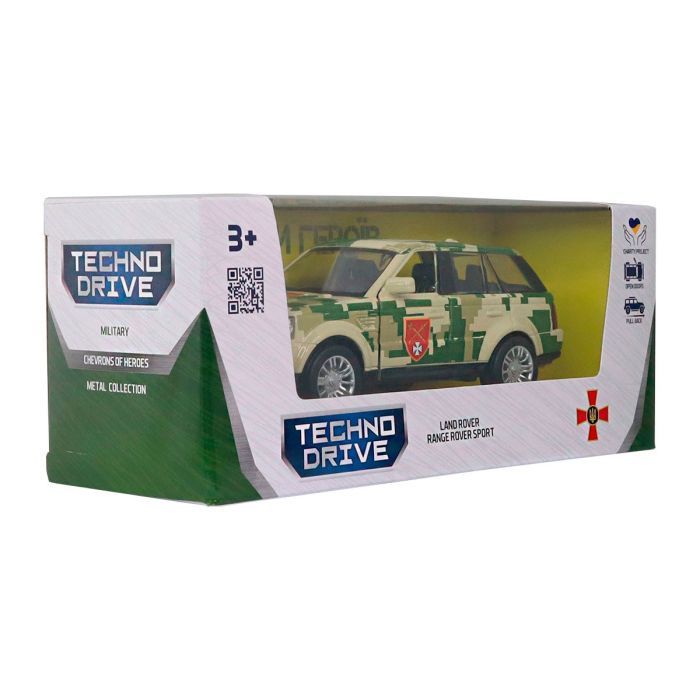 Машина TechnoDrive серії Шеврони Героїв - Land Rover Range Rover Sport - ОК Захід (250399UM) зображення 9