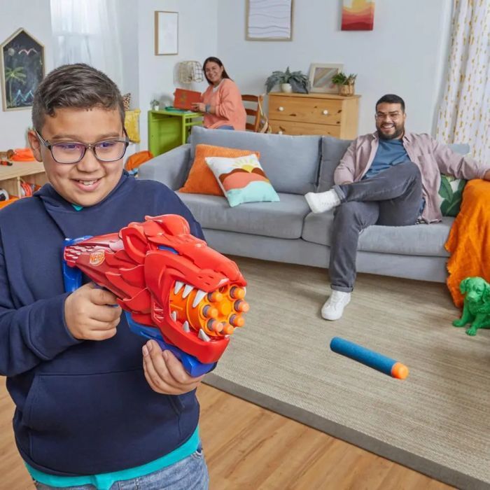 Іграшкова зброя Hasbro Бластер Nerf LionFury (F8646) зображення 6