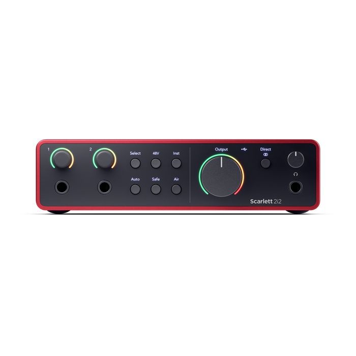 Аудиоинтерфейс Focusrite Комплект для звукозаписи: аудиоинтерфейс Scarlett 2i2, микрофон CM25 MkIII, наушники SH-450 (234620) изображение 2