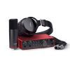 Аудиоинтерфейс Focusrite Комплект для звукозаписи: аудиоинтерфейс Scarlett 2i2, микрофон CM25 MkIII, наушники SH-450 (234620)