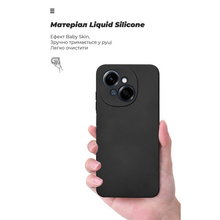 Чохол до мобільного телефона Armorstandart ICON Tecno Spark Go 1 (KL4) Camera cover Red (ARM81217) зображення 7