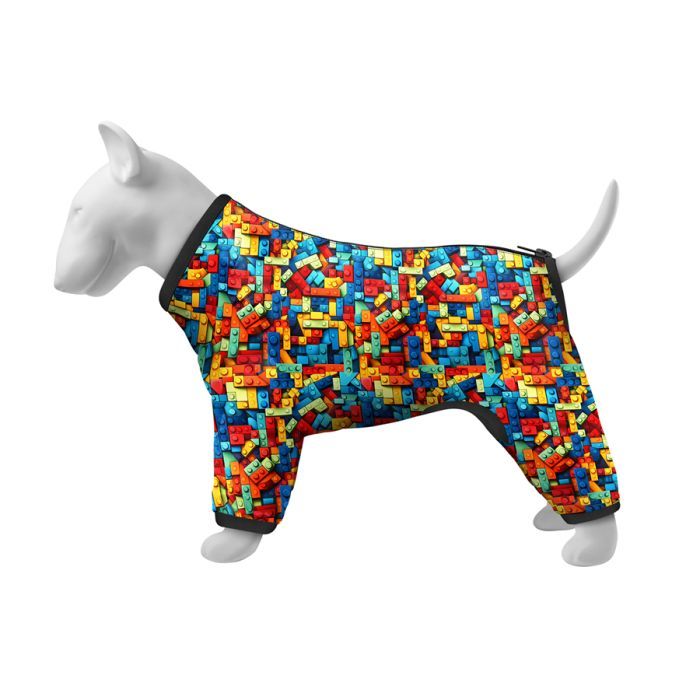 Ветровка для животных WAUDOG Clothes Блоки XS 25 (386-4056)
