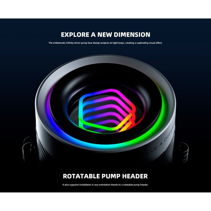 Система жидкостного охлаждения ID-Cooling FX360 INF изображение 9