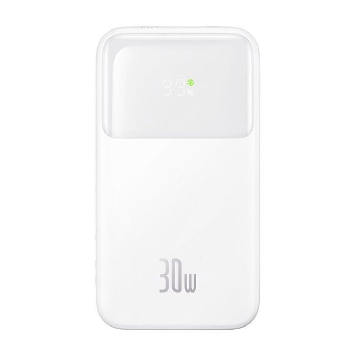 Батарея універсальна Baseus Comet 20000mAh 30W, White (P10022509222-00) (P10022509212-00)