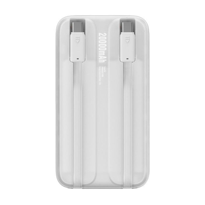 Батарея універсальна Baseus Comet 20000mAh 30W, White (P10022509222-00) (P10022509212-00) зображення 2