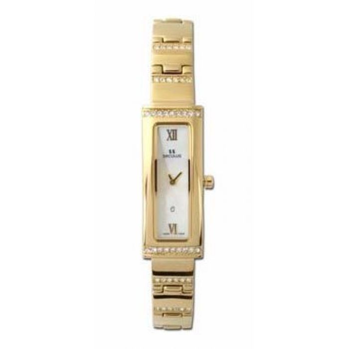 Наручний годинник Seculus 1656.2.732 white mop, pvd w/stones, pvd w/stones
