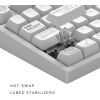 Клавіатура Dark Project ALU81 Terra Nova PBT RGB Mech G3MS Moonstone White (DPKB_NOVA_81_ANSI_WHITE_UA) зображення 10