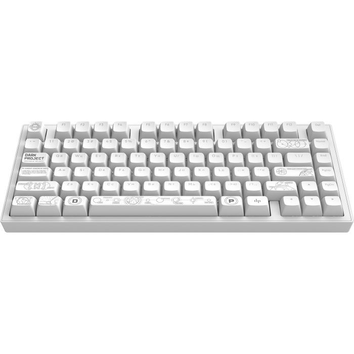 Клавиатура Dark Project ALU81 Terra Nova PBT RGB Mech G3MS Moonstone Black (DPKB_NOVA_81_ANSI_BLACK_UA) изображение 6