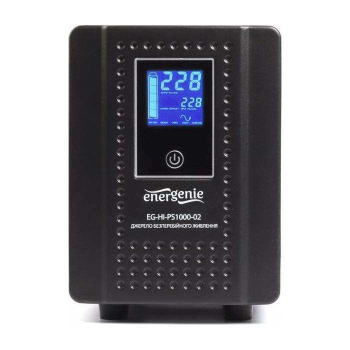Источник бесперебойного питания EnerGenie EG-HI-PS1000-02 1000VA 600W (EG-HI-PS1000-02) изображение 2