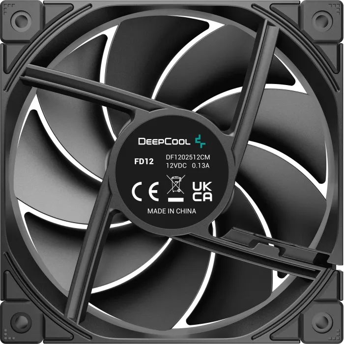 Кулер до корпусу Deepcool FD12 (R-FD12-BKNPN1-G) зображення 4