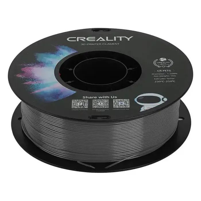 Пластик для 3D-принтера Creality PETG 1.75мм, transparent, 1кг (3301030037) зображення 2