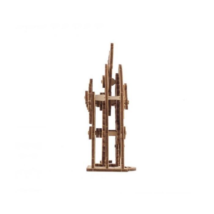 Конструктор Ugears механический 3D Винтажный будильник (70163) изображение 10