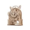 Конструктор Ugears механический 3D Винтажный будильник (70163) изображение 8
