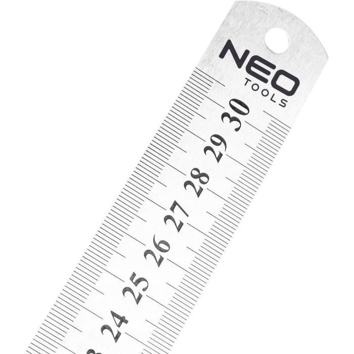 Лінійка будівельна Neo Tools нержавіюча сталь, 750мм (72-217) зображення 2
