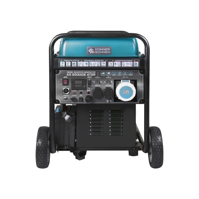 Генератор Konner&Sohnen KS 9500IDE ATSR, 230В, 9.5кВт, АВР(ATS), электростартер, 130кг (KS9500IDEATSR) изображение 2