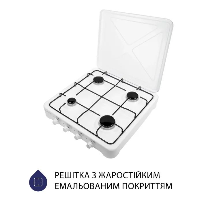 Настільна плита Minola TGH 400 WH зображення 2