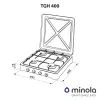 Настільна плита Minola TGH 400 WH зображення 6