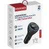 FM модулятор Promate PowerTune 38w USB-A OTG/USB-A QC3.0/USB-C PD Black (powertune-38w.black) изображение 2