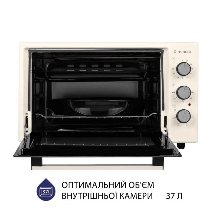 Электропечь Minola FOET 3714 BL изображение 2
