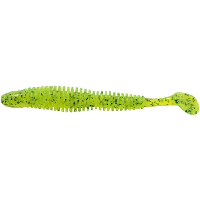 Силикон рыболовный Reins Bubbling Shad 4" 419 Chart Pepper (8 шт/уп.) (1552.03.79)