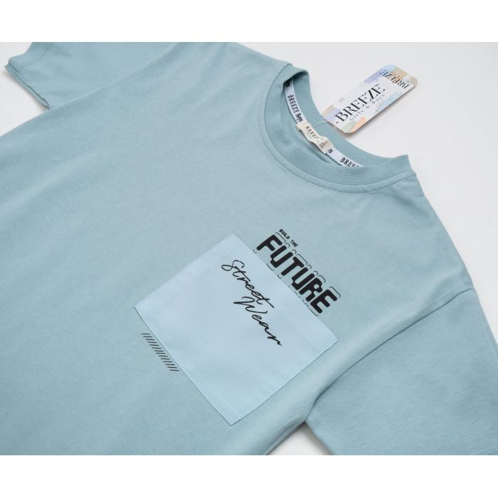 Футболка дитяча Breeze FUTURE (21472-152B-mint) зображення 3